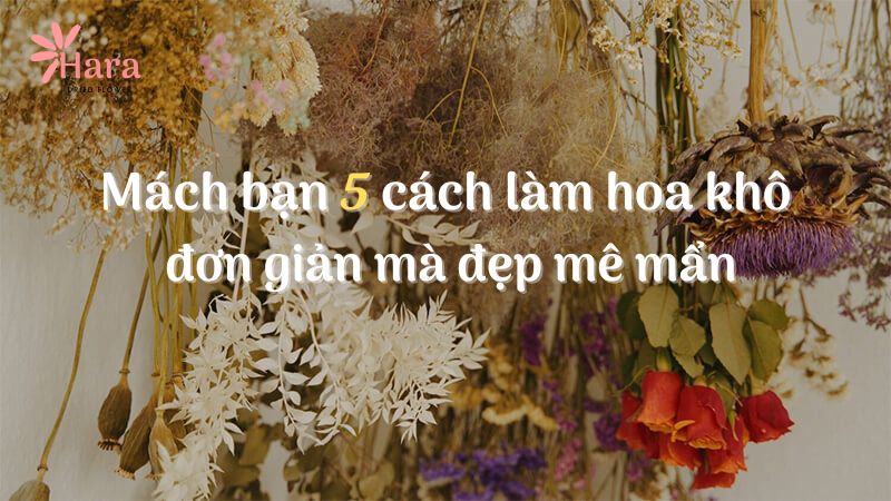 cach lam hoa kho don gian