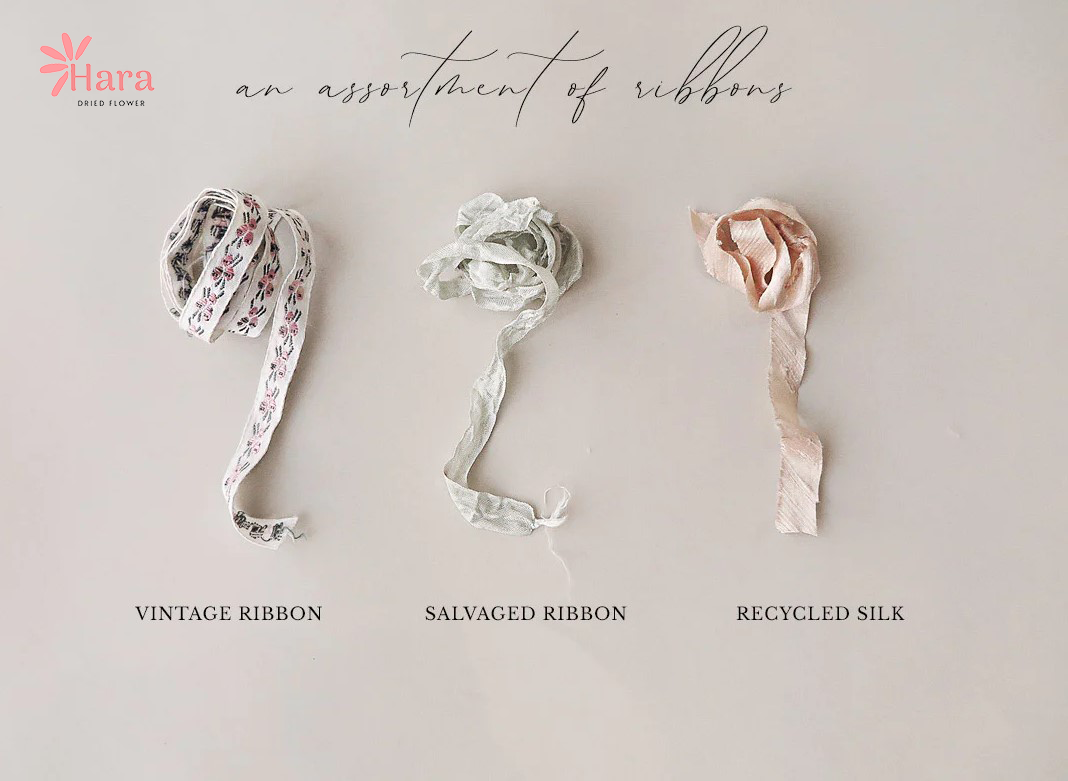 cách làm bó hoa khô mini