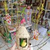 Tổ chim decor treo cành mận, cành đào
