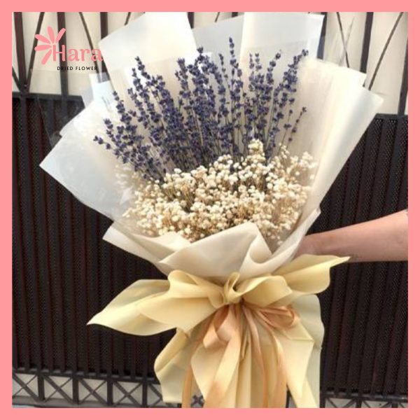 bó hoa lavender khô 02