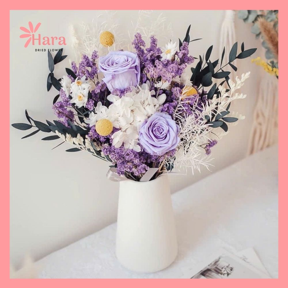 Bình hoa khô L016 (1)