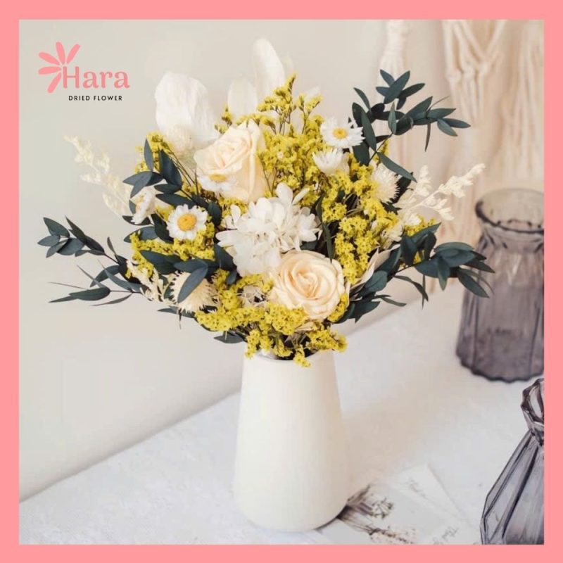 Bình hoa khô để bàn HaraL016