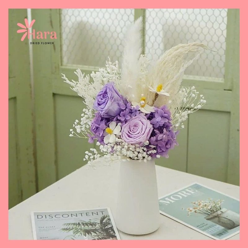 Bình hoa khô để bàn HaraL017