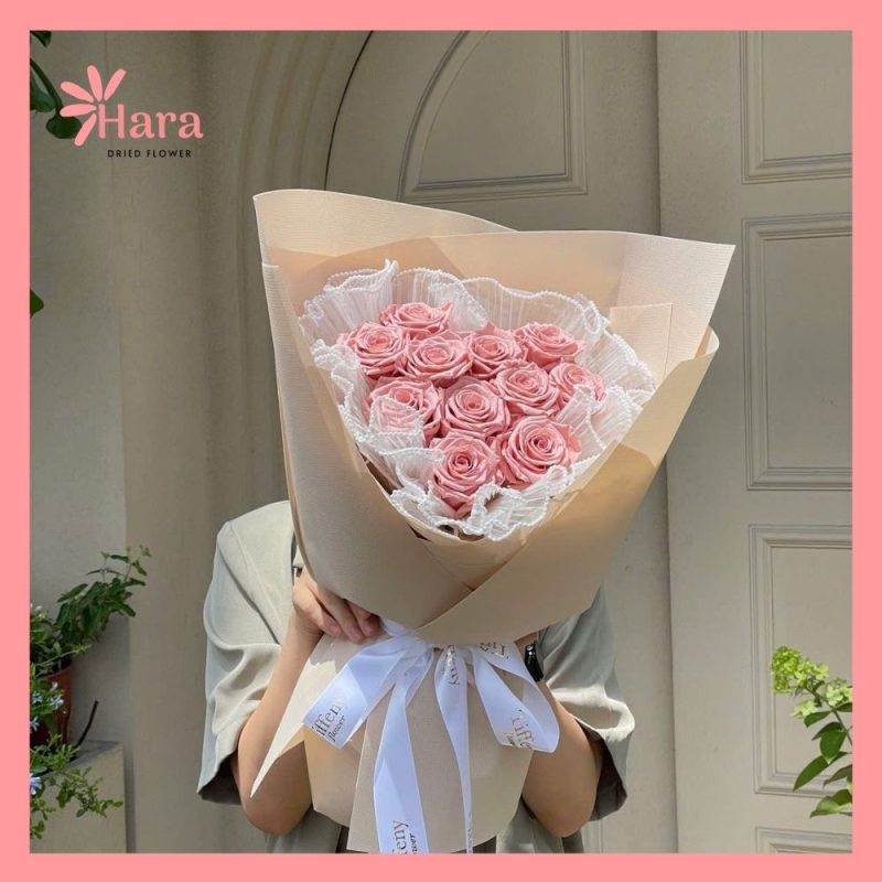 Bó hoa khô Hara43