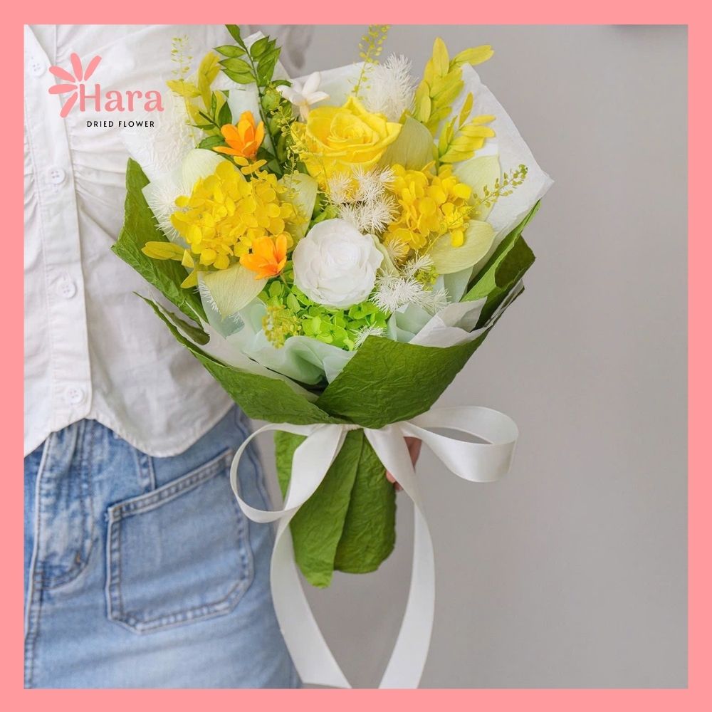 Bó hoa khô mini Hara016 (1)