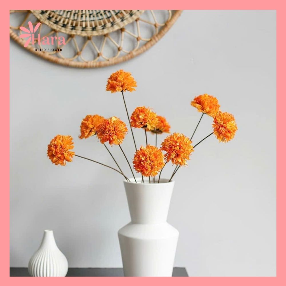 Hoa cẩm tú cầu bát giác ghép thủ công