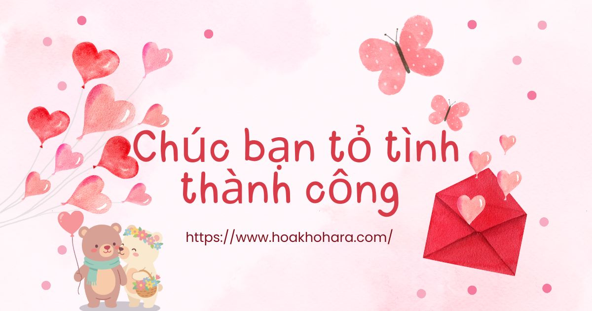 Hoa khô Hara - Chúc bạn tỏ tình thành công!!!