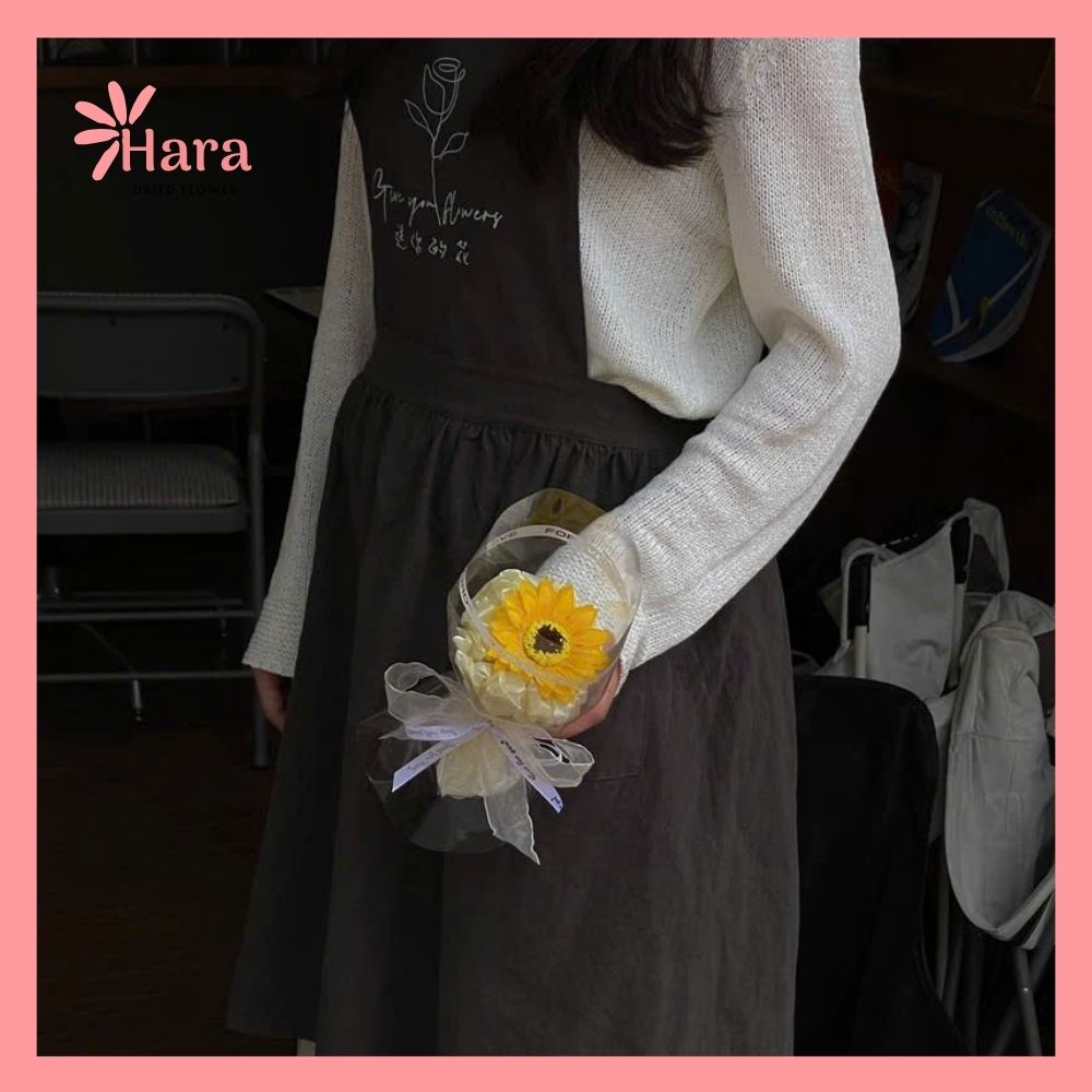 Bó hoa hướng dương mini Hara68 Bó hoa hướng dương mini Hara68