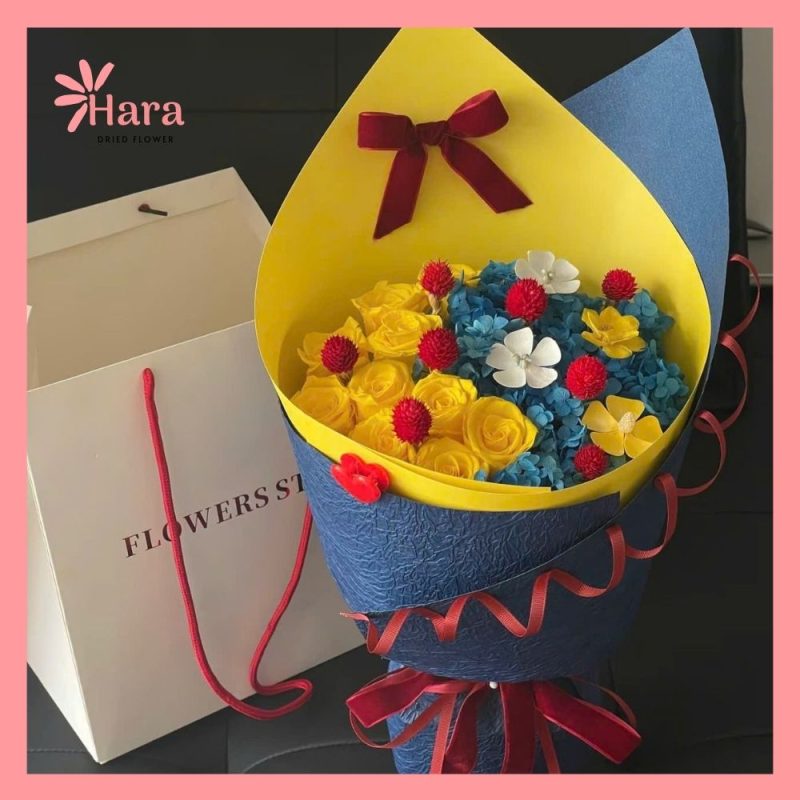 Bó hoa khô Hara56