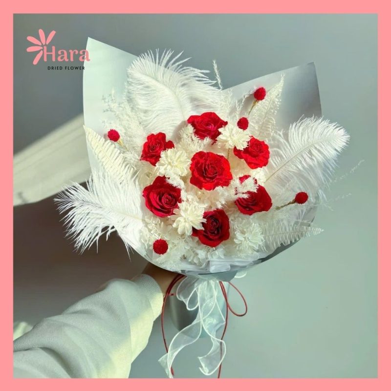 Bó hoa khô Hara57