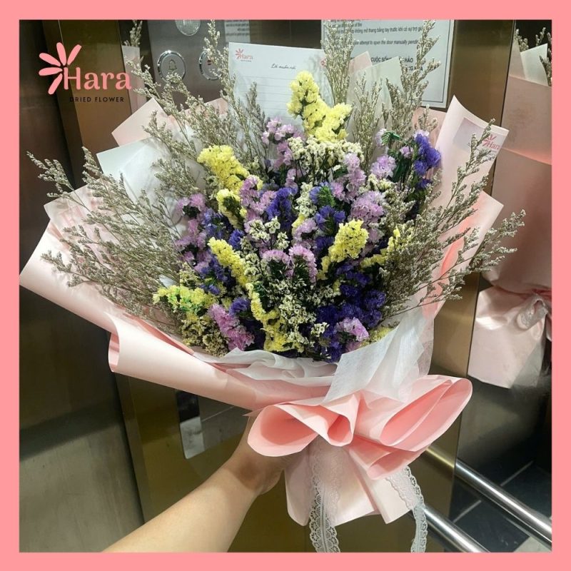 Bó hoa khô salem Hara55