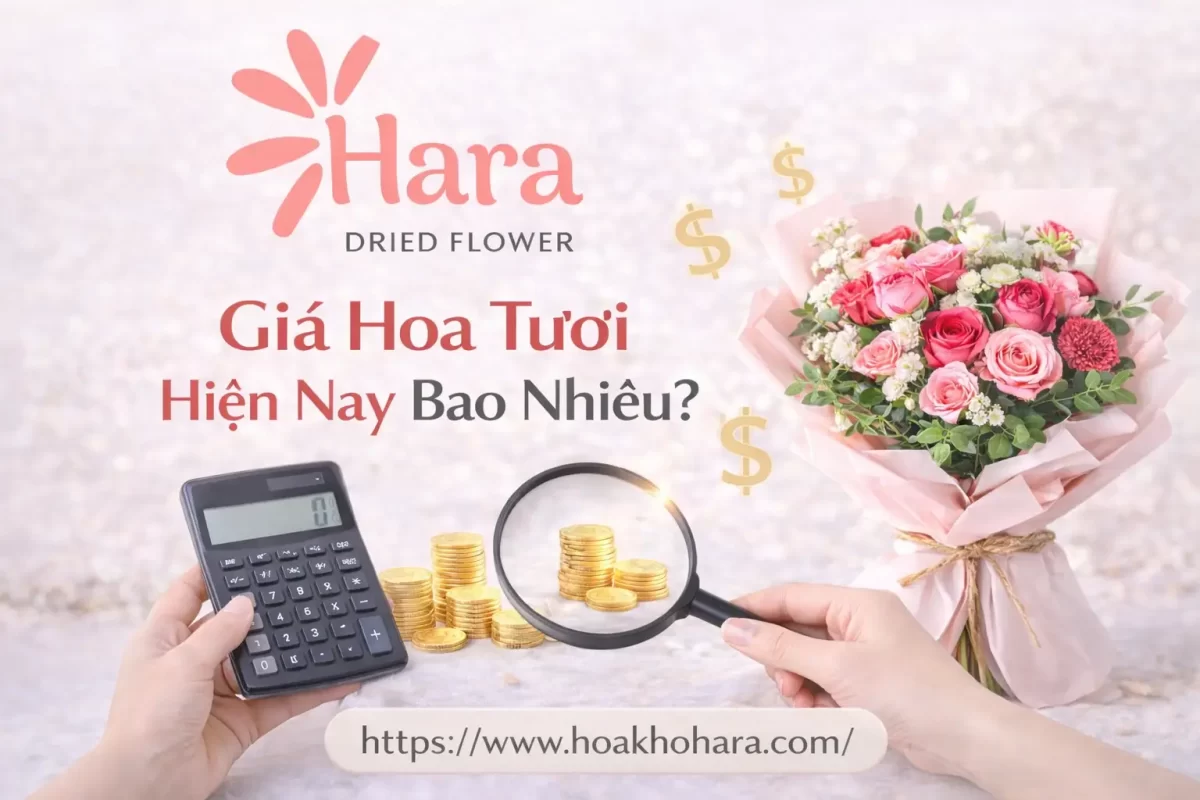 Giá hoa tươi hiện nay là bao nhiêu?