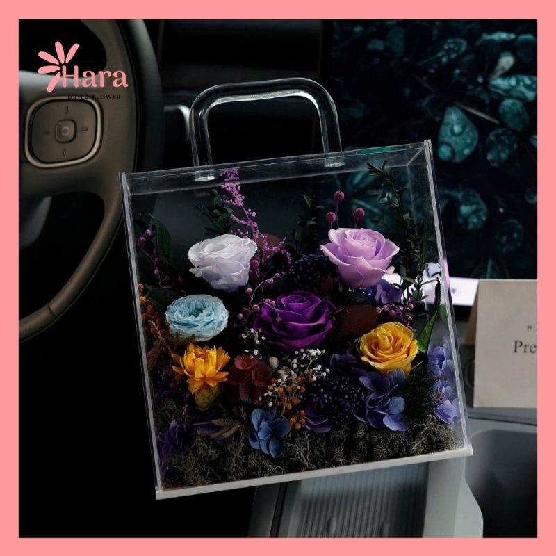 Vali hoa khô HV07 - Hoa khô Hara