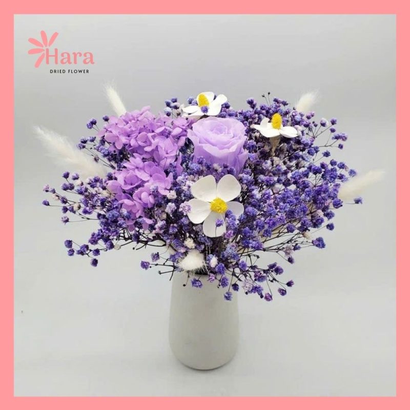 Hoa khô cắm bình Hara93